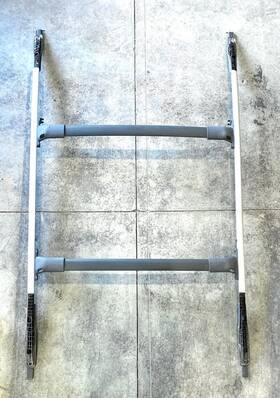 05106 Ford 2013 Escape Lh And Rh Roof Rack Rails Front Rear Cross Oem