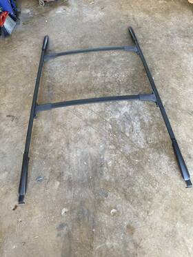 Cj54-s550a62 Ford Silver 2014-2019 Escape Left And Right Roof Luggage Cargo Rail Rack Set Oem