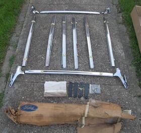 D1fz-6255100-a Ford Nos Oem Pinto Mercury Bobcat Roof Luggage Rack 1971 1972 1973