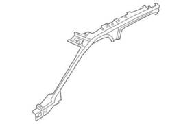 Lb5z-7855115-fa Ford Genuine Explorer 2020 Upper Driver Side Roof Rail