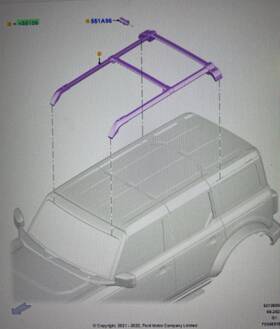 M2dz-9955100-aa Ford Genuine Bronco 2d