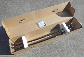 Skgb5j-78550b08-ac Ford Oem 2016-2019 Explorer Roof Rack Cross Bars / Rails Set Of 2 Black New