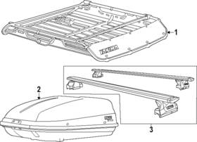 Vlc5z-7855100-a Ford Genuine Racks And Carriers By Thule