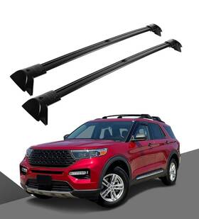 X004a0tshn Ford Lockable 220lbs Roof Rack Cross Bars Compatible With Explorer 2020-2025