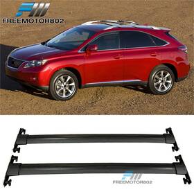 Fz-5-rrcb-lrx10oe-bk Freemotor802 For 10-15 Lexus Rx350 Rx450h Oe Style Cross Bars Roof Rack Rail Carrier Aluminum