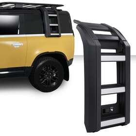 Alo965382 G-plus Fit For 20-23 Land Rover Defender 90 110 Side Roof Rack Access Ladder