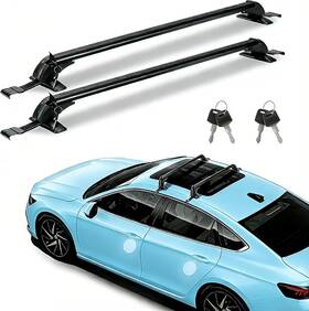 3102214 Gearzaar Universal Car Top Luggage Roof Rack Cross Bar Adjustable Window Frame 39.3ftft