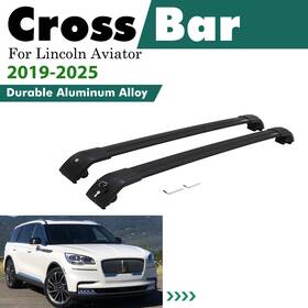 Bh108000sh0qhg00 Gep 1339 For Lincoln Aviator 2019-2025 Roof Rack Rail Cross Bar Luggage Carrier 165lbs