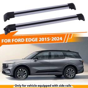 Bh700000sy0qhg00 Gep 1339 Aluminum Roof Racks Lockable Cross Bars For Ford Edge 2015-2024 Cargo Carrier