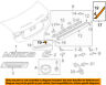 Ghk1508e0b Mazda Oem Trunk Molding Right
