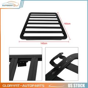 Glt116gfh123286 Gloryfit-autoparts Crew Modular Window Frames Black Roof Rack Basket Fit Ford F-150 F150 3.5l 5.0l