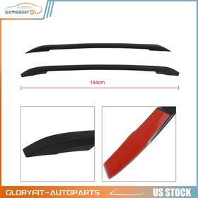Glt131gfh11167 Gloryfit-autoparts 2pcs Roof Rack Side Rails Aluminium For Ford Ranger 2023 Black With Sticky Set