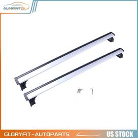 H10458911ld Gloryfit-autoparts Silver For 2007-2016 Audi Q5 Q7 Adjustable Roof Rack Cross Bars Aluminum With Lock