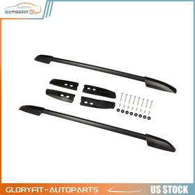 H10662711ld Gloryfit-autoparts For 2008-2013 Toyota Highlander Roof Rack Side Rails Luggage Carrier Black Bar