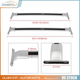 H11768711ld Gloryfit-autoparts For 2013-2018 Nissan Pathfinder Roof Rack Cross Bars Silver Cargo Luggage Usa