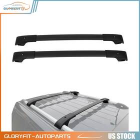 H16168311ld Gloryfit-autoparts Set Of 2 Cross Bar Luggage Carrier For 07-2017 Jeep Patriot Top Roof Rack Black