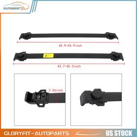 H17068911ld Gloryfit-autoparts Roof Rack Cross Bar Set For 2009-2018 Dodge Journey Luggage Cargo Carrier Black