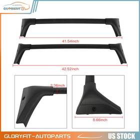 H17474911ld Gloryfit-autoparts For 2021-2022 Nissan Rogue Roof Rack Cross Bar Set Luggage Carrier Cargo