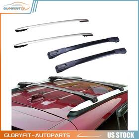 H83325711ld Gloryfit-autoparts For 2013-2018 Toyota Rav4 4dr Roof Rack Rail Cross Bar Carrier Silver