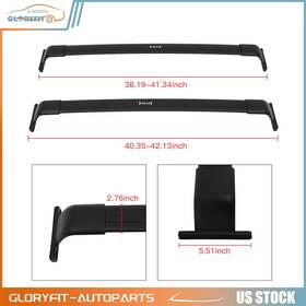 Glt117gfh70658 Gloryfit For 2012-2016 Honda Crv Roof Rack Cross Bars Luggage Carrier Black