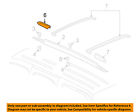 25832916 Gm Carrier-rail Oem Rack Rail Luggage Cover Roof
