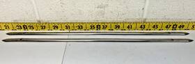 464427 Gm Oem Set Of 2 Roof Luggage Carrier Rail 1974-84 G10/g20/g30 Vans Bin98