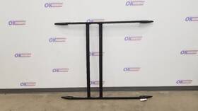148.gm9294 Gmc Truck 94 Yukon Sle 2 Door Luggage Rack Roof Rail Assembly Black Textured