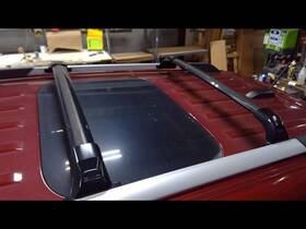 148.gm9a18 Gmc Truck 2017-2023 Acadia Luggage Rack Inch Cross Bars Only 1173534