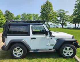 Gjj2stl50 Gobi 2970 - Jeep Jl Stealth Rack 2 Door 50 Inch Led Setup With Accessories