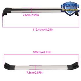 Gp509857dh Goodshepherd18 Roof Rack Cross Bars Luggage Carrier For Hyundai Tucson 2016-2018 2019 20 Silver