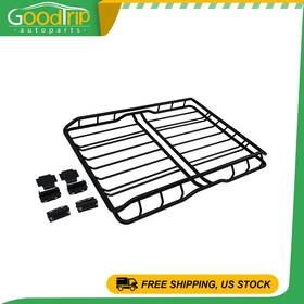 Go13511o796dt Goodtrip-autoparts L64 X W36.6 H5.9 Heavy-duty Universal Steel Roof Rack Black