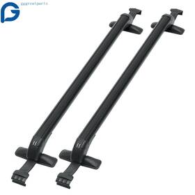 Gre55925 Greatparts 2pc Top Roof Cargo Rack Cross Bars Luggage Carrier Gasket Anti-theft For Car Suv