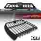 Gtrr-001-bk-frc Gt Racers Universal Blk Roof Rack Cage Basket Travel Luggage Holder Top Tray W Fairing G10 Steel-cage-wind-fairing-air-deflector-aerodynamic