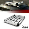 Gtrr072slfrcaa Gtracers Universal Silver Roof Rack Basket Travel Luggage Holder Tray