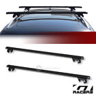 Gtrr5754a50bkfrcaa Gtracers Universal Blk Oval Roof Top Rail Rack Tube Cross
