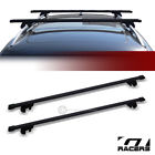 Gtrr689b50bkfrc001 Gtracers Blk Aluminum Square Roof Top Rail Rack Tube Cross