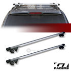 Gtrr689b50slfrcaa Gtracers Silver Aluminum Square Roof Top Rail Rack Tube Cross