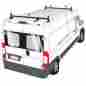 H1342w Vantech White Steel H1 2 Bar Ladder Cargo Van Rack System For Ram Promaster