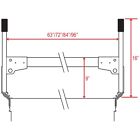 Van-h2225 H2225b Vantech Aluminum System Standard Mount