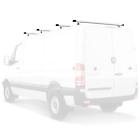 H3317w Vantech White Bar Ladder Roof Rack Caps Bars For Mercedes