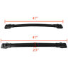 Hap88250 Catinbow Black Top Roof Rack Cross Bars Luggage 711137388250