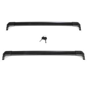 H10659911ld Hdautoworld Pair Cross Bar For 2005-2016 Land Rover Lr3 And Lr4 Roof Rail Rack Luggage Carrier