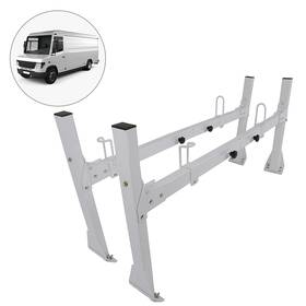 H10990011ld Hdautoworld 2pcs Universal Complete Roof Rack Bars Van Luggage Carrier Wihte