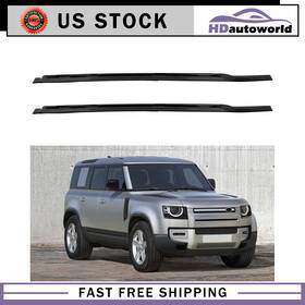 H11139412ld Hdautoworld 20-23 Roof Side Rail For Land Rover Defender 90 Rack Luggage Cargo Carrier