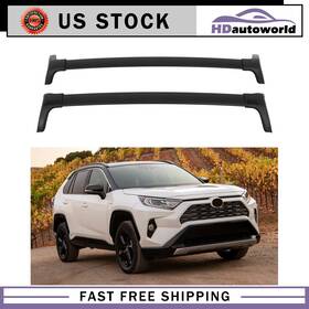 H11828424ld Hdautoworld Cross Bar For 2019-2023 Toyota Rav4 Roof Rack Luggage Cargo Carrier Aluminum