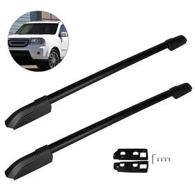 H16083811ld Hdautoworld For 2009-2015 Honda Pilot Roof Rack Rail Luggage Carrier Black