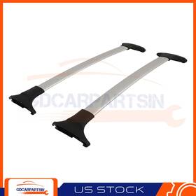 H16632511ld Hdautoworld For Ford Ecosport 2013-2022 Roof Rack Cross Bar Carrier Silver Rail Aluminum