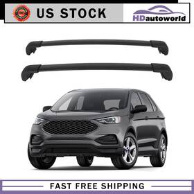 Hd134fg988d185 Hdautoworld Roof Rack 2x Cross Bar Brand New For 2015-2024 Ford Edge Aluminum Wholesale