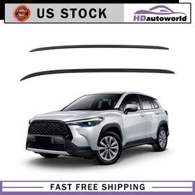 Hda131fgd162gf9 Hdautoworld New Roof Rack Side Rail Aluminum For 22-23 Toyota Corolla Cross Luggage Carrier
