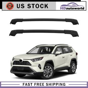Hda131fgd163gf10 Hdautoworld New Roof Rack Set Cross Bar Luggage Cargo Carrier For 13-18 Toyota Rav4 Aluminum